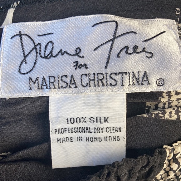 Vintage 1908’ Diane Fries Ltd. for Marisa Christina Silk Layer Skirt - Picture 4 of 10